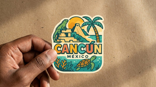 Cancún, Mexico sticker - lifestyle photo 1