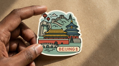 Beijing, China sticker - lifestyle photo 1