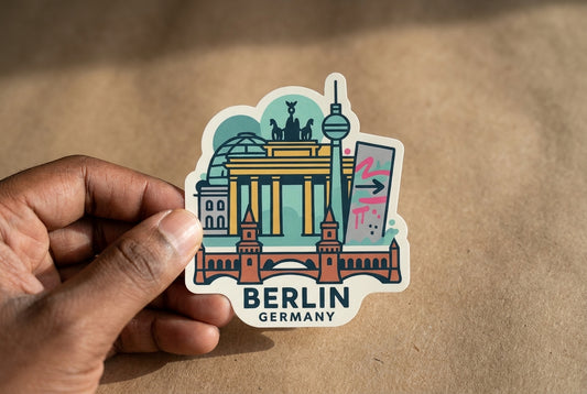 Berlin, Germany sticker - lifestyle photo 1