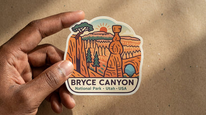 Bryce Canyon National Park, United States sticker - lifestyle photo 2