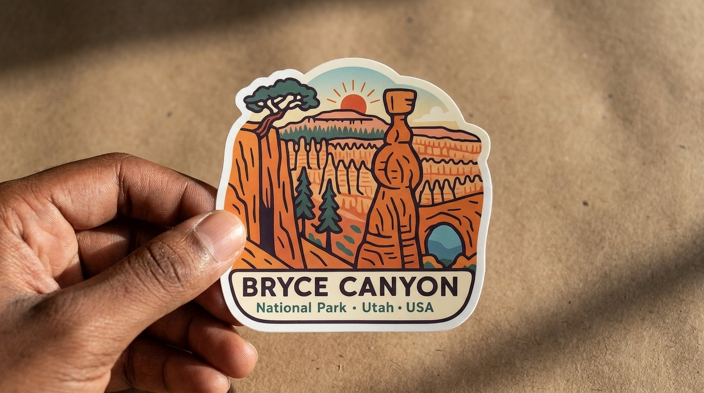Bryce Canyon National Park, United States sticker - lifestyle photo 1