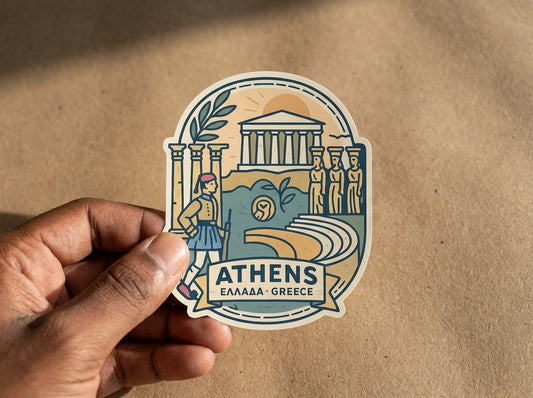 Athens, Greece sticker - lifestyle photo 1