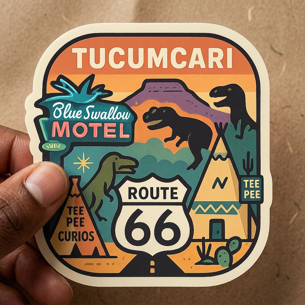 Tucumcari, NM sticker - lifestyle photo 2
