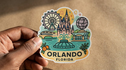 Orlando, Florida sticker - lifestyle photo 2