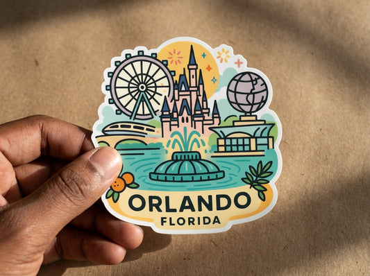 Orlando, Florida sticker - lifestyle photo 1