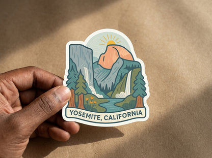 Yosemite, California sticker - lifestyle photo 2
