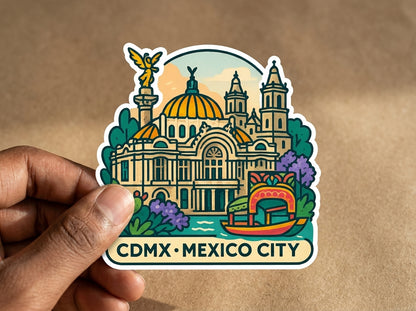 Mexico City, Mexico sticker - lifestyle photo 8