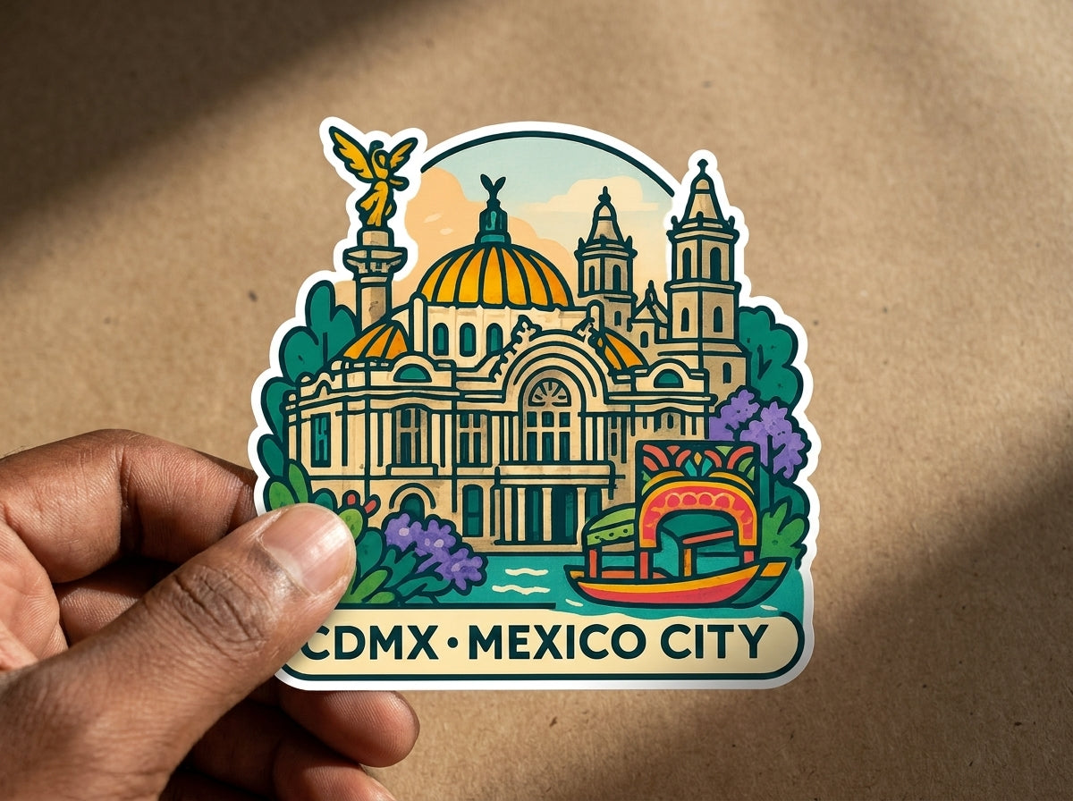 Mexico City, Mexico sticker - lifestyle photo 7