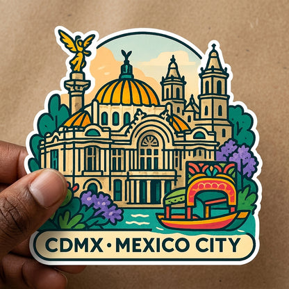 Mexico City, Mexico sticker - lifestyle photo 4