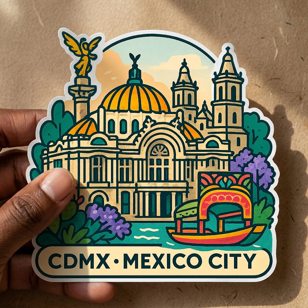 Mexico City, Mexico sticker - lifestyle photo 2