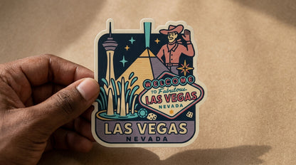 Las Vegas, NV sticker - lifestyle photo 2