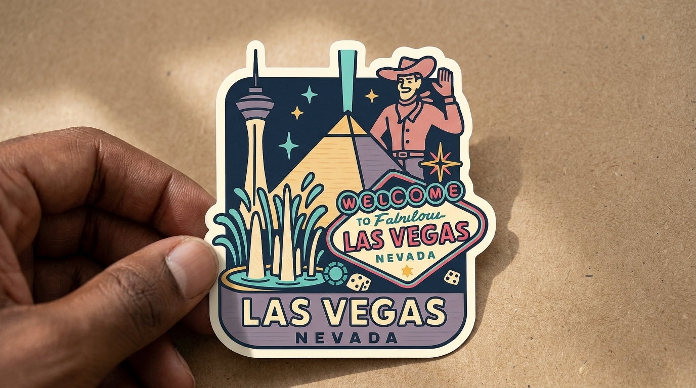 Las Vegas, NV sticker - lifestyle photo 1