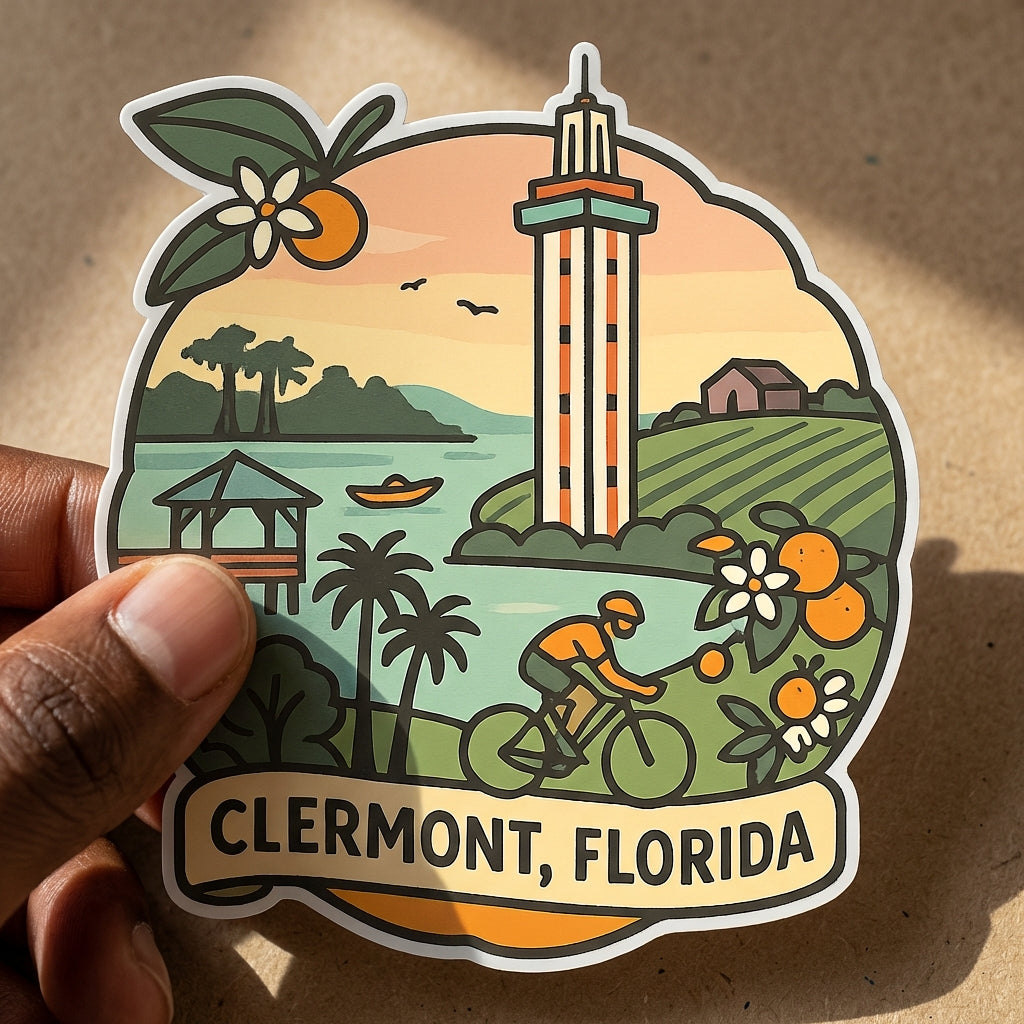Clermont, Florida sticker - lifestyle photo 2