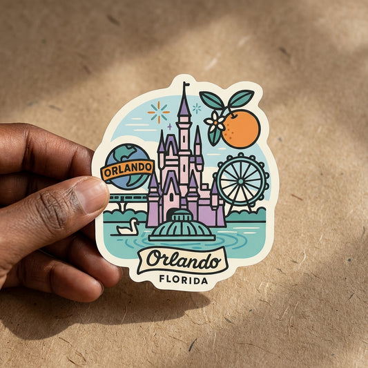 Orlando,Florida sticker - lifestyle photo 2