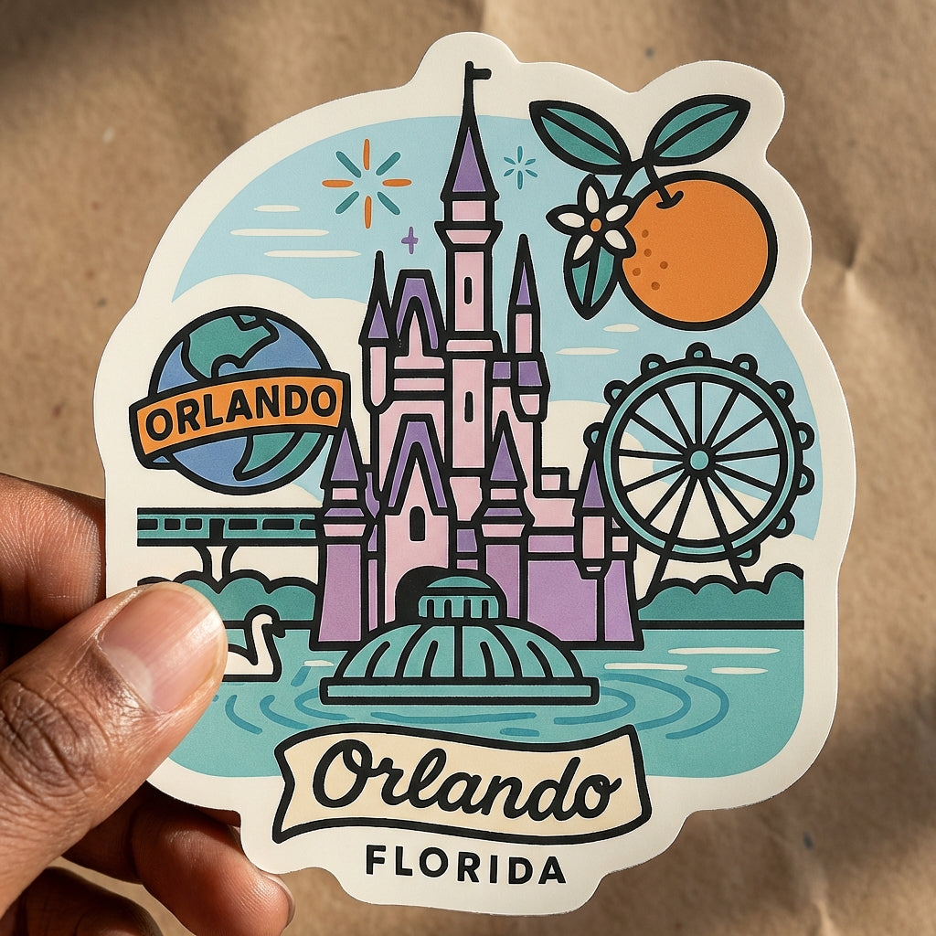 Orlando,Florida sticker - lifestyle photo 1