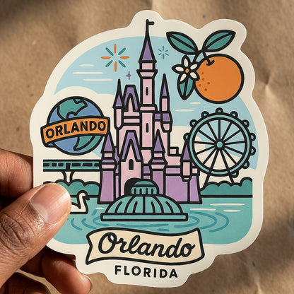 Orlando,Florida sticker - lifestyle photo 1