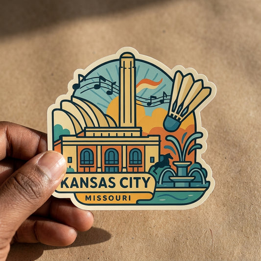 Kansas City, Missouri sticker - lifestyle photo 2