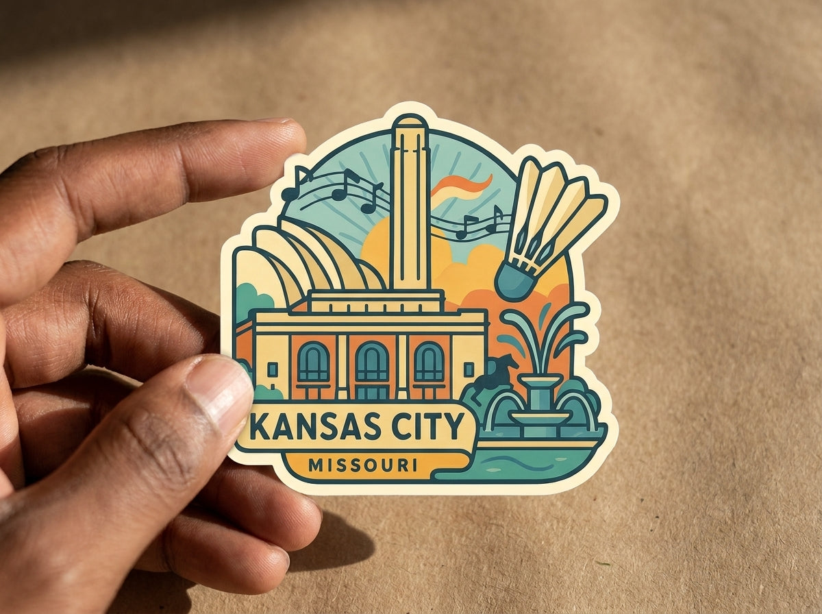 Kansas City, Missouri sticker - lifestyle photo 1