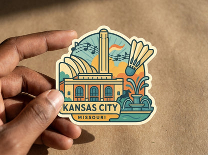 Kansas City, Missouri sticker - lifestyle photo 1