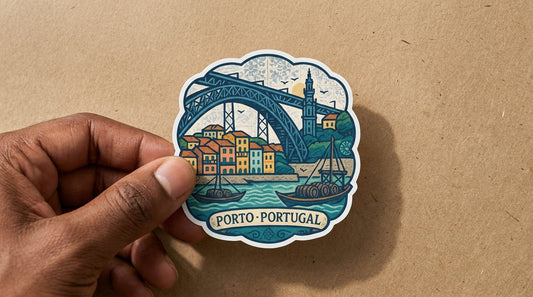 Porto, Portugal sticker - lifestyle photo 1