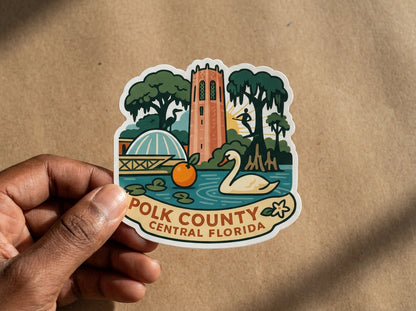 Polk County, Central Florida sticker - lifestyle photo 2