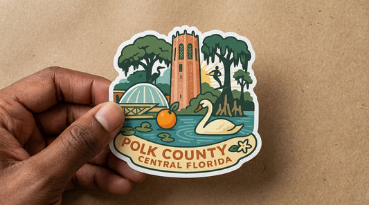 Polk County, Central Florida sticker - lifestyle photo 1