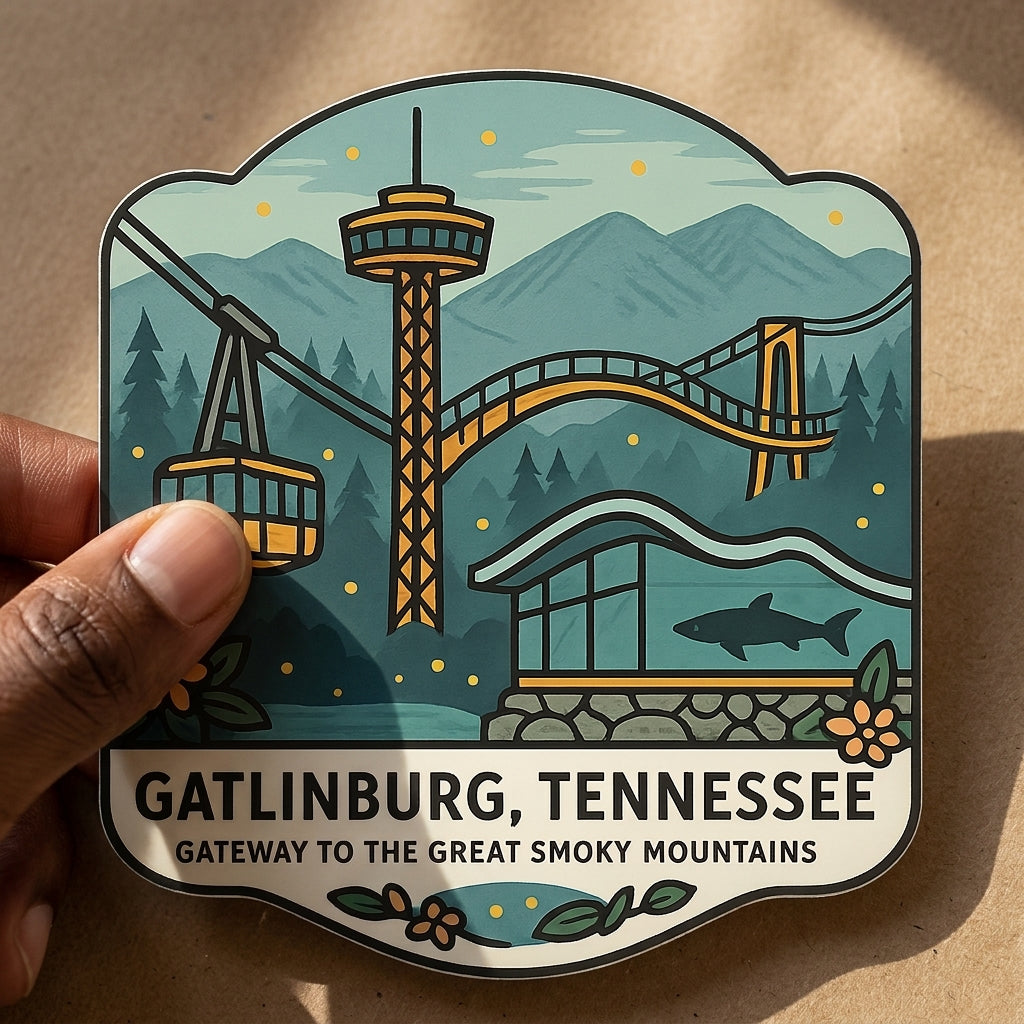 Gatlinburg, Tennessee sticker - lifestyle photo 2