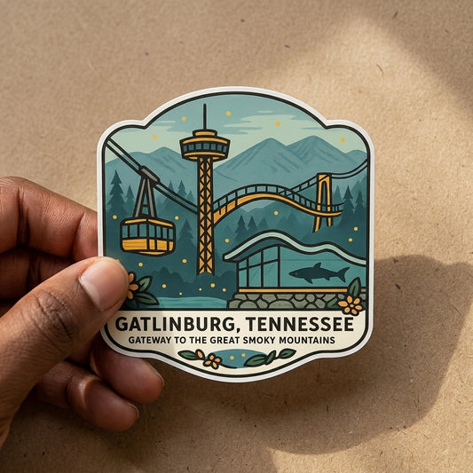 Gatlinburg, Tennessee sticker - lifestyle photo 1
