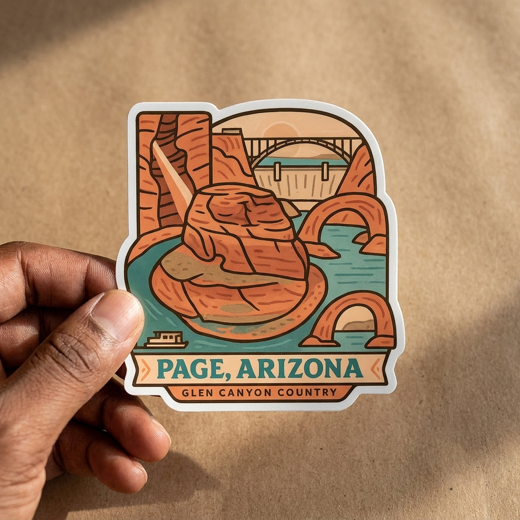 Page, Arizona sticker - lifestyle photo 1