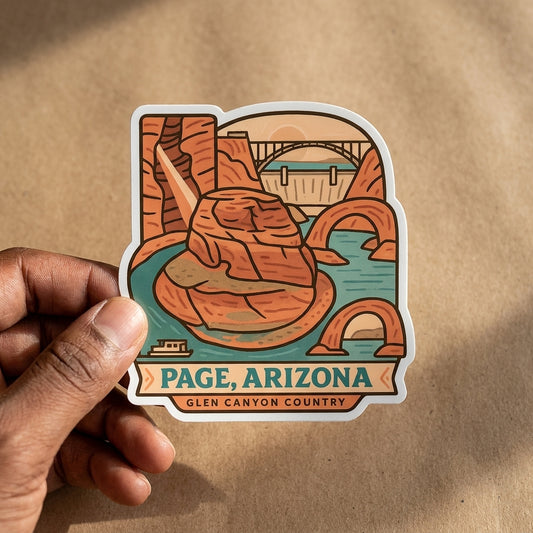 Page, Arizona sticker - lifestyle photo 1